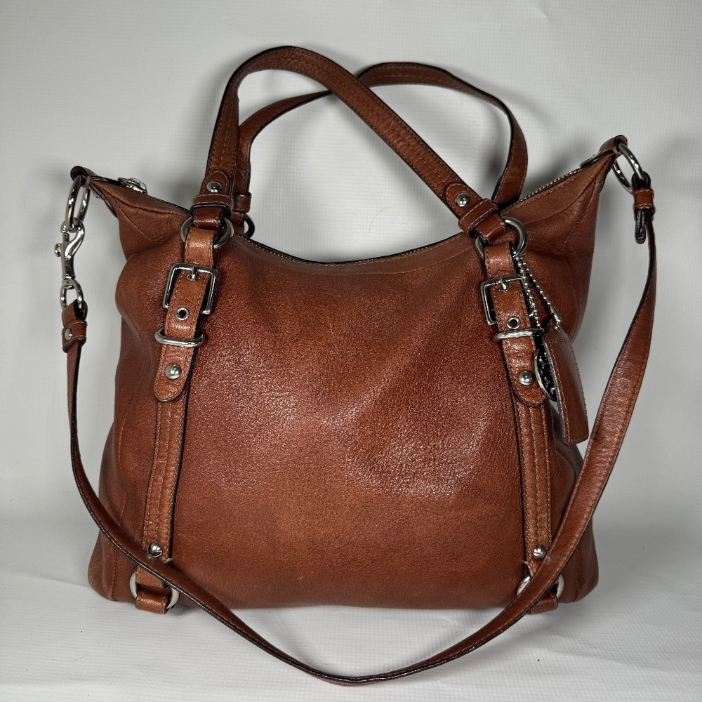 Coach Brown Soft Leather Purse No. 61071-15273